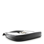Boarded Dyana Lux Calfskin Medium Jackie 1961 Hobo Black