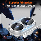 Entronix Clear Screen Protector & Camera Lens Protector Compatible with iPhone 17 Pro - 4-Piece Combo