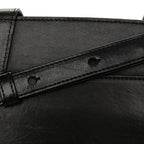 Calfskin Lady Bag Black Flamma