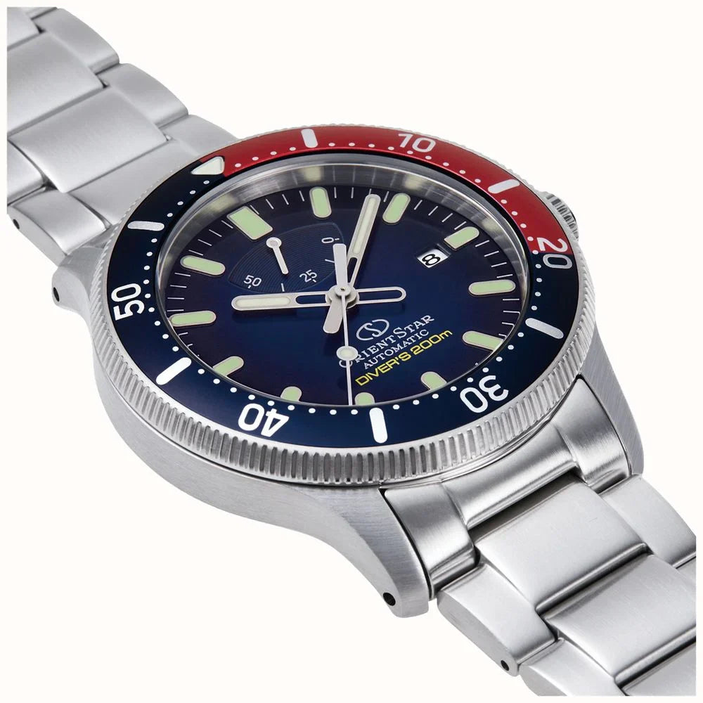Orient Star Diver's Men's Silver Watch