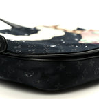 Satin Mini Monogram Conte De Fees Patchwork Musette Black