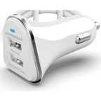 Hi-Power Dual USB 3.4A Car Charger for iPhones iPads and AirPods