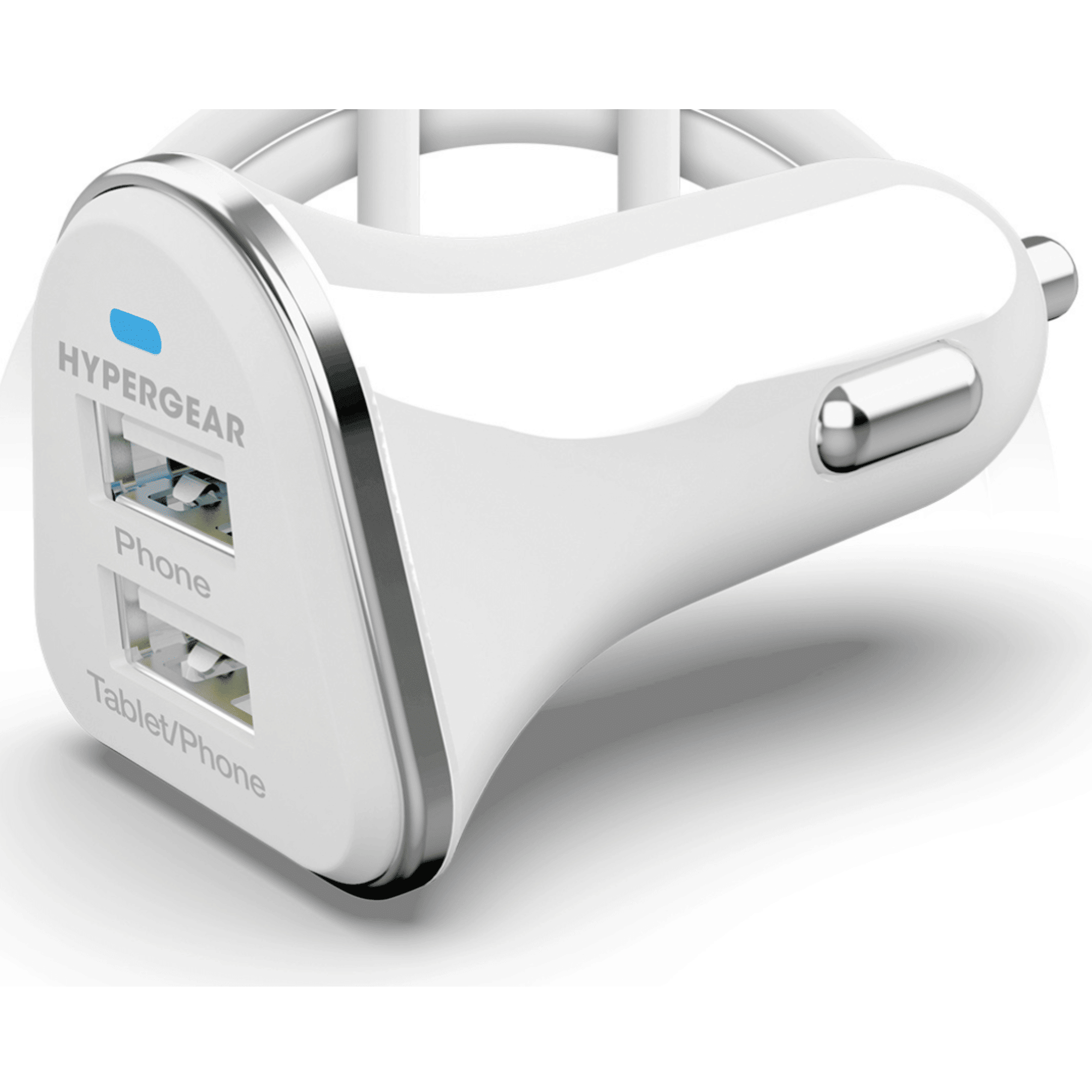 Hi-Power Dual USB 3.4A Car Charger for iPhones iPads and AirPods