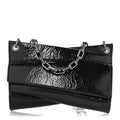 Patent Vog Small Loubitwist Clutch Black