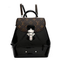 Patent Monogram Hot Springs Backpack Black