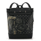 Savane Monogram Elephant Chapman Steamer Backpack Encre