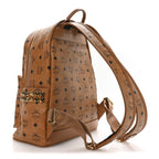 Visetos Small Side Stud Stark Backpack Cognac