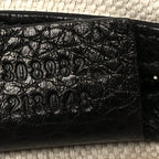 Pebbled Calfskin Medium Soho Chain Shoulder Bag Black