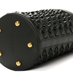 Nappa Intrecciato Small JJ Bucket Bag Black