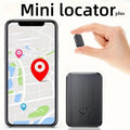 2Pcs Portable Magnetic GPS Vehicle Locator - Instant hidden car locator with rechargeable battery, suitable for seniors and assets, black