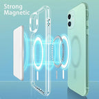 Entronix [Magnetic] Case Compatible with iPhone 11 - [Hard Back] Slim Clear