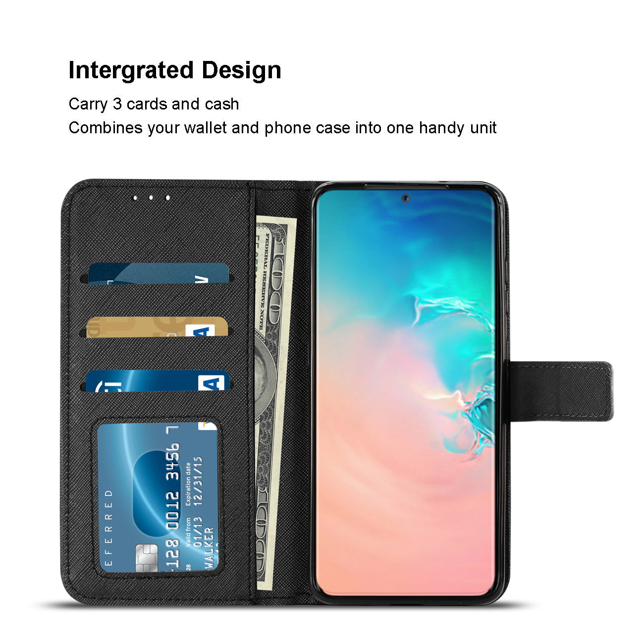 Reiko Samsung Galaxy S20 Ultra 3-In-1 Wallet Case In Black