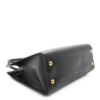 Saffiano Soft Calfskin Large Tote Black