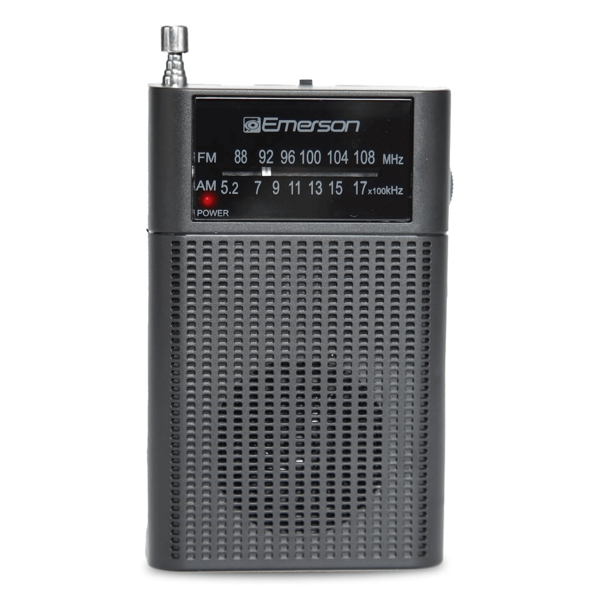 Portable AMFM Radio with Built-In Speaker