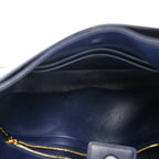 Brushed Calfskin Gancini Hobo Midnight