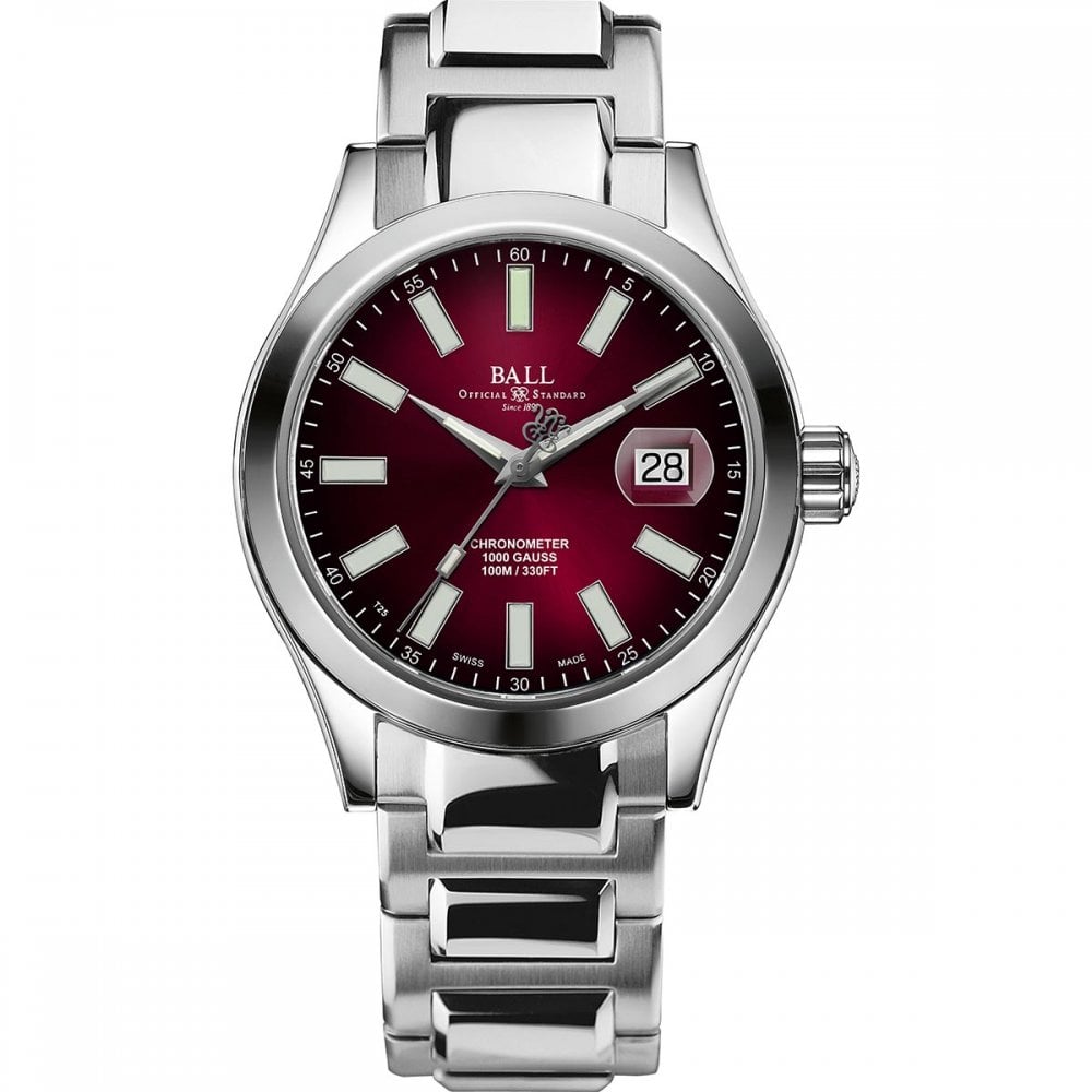 Ball Men's Watch Engineer III Marvelight Chronometer Red