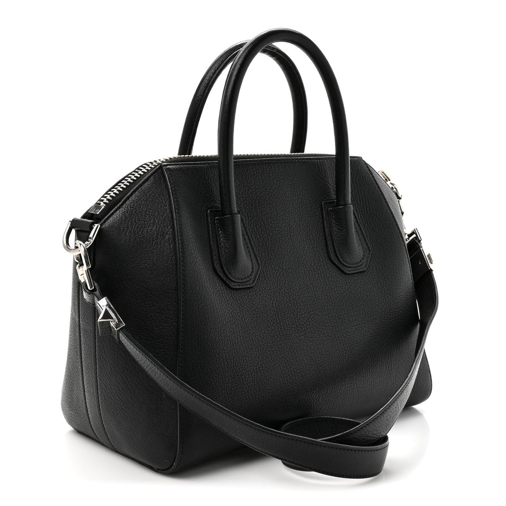 Sugar Goatskin Small Antigona Black