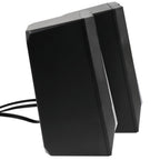 2.0 Computer Gaming Speakers with LED RGB Lights