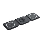 3Pcs Magnetic Wireless Charger Mobile Phone Watch Headset Portable Fast Charging