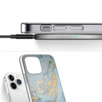 SAHARA - Inspire Series Blue Marble Case - iPhone 15 Pro - CP00462