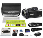 MINOLTA MN4K100Z 4K Ultra HD / 28 MP Camcorder w/10x Optical Zoom