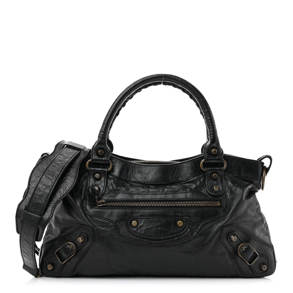 Agneau Classic Hardware First Black