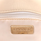 Sequin Small Single Flap White