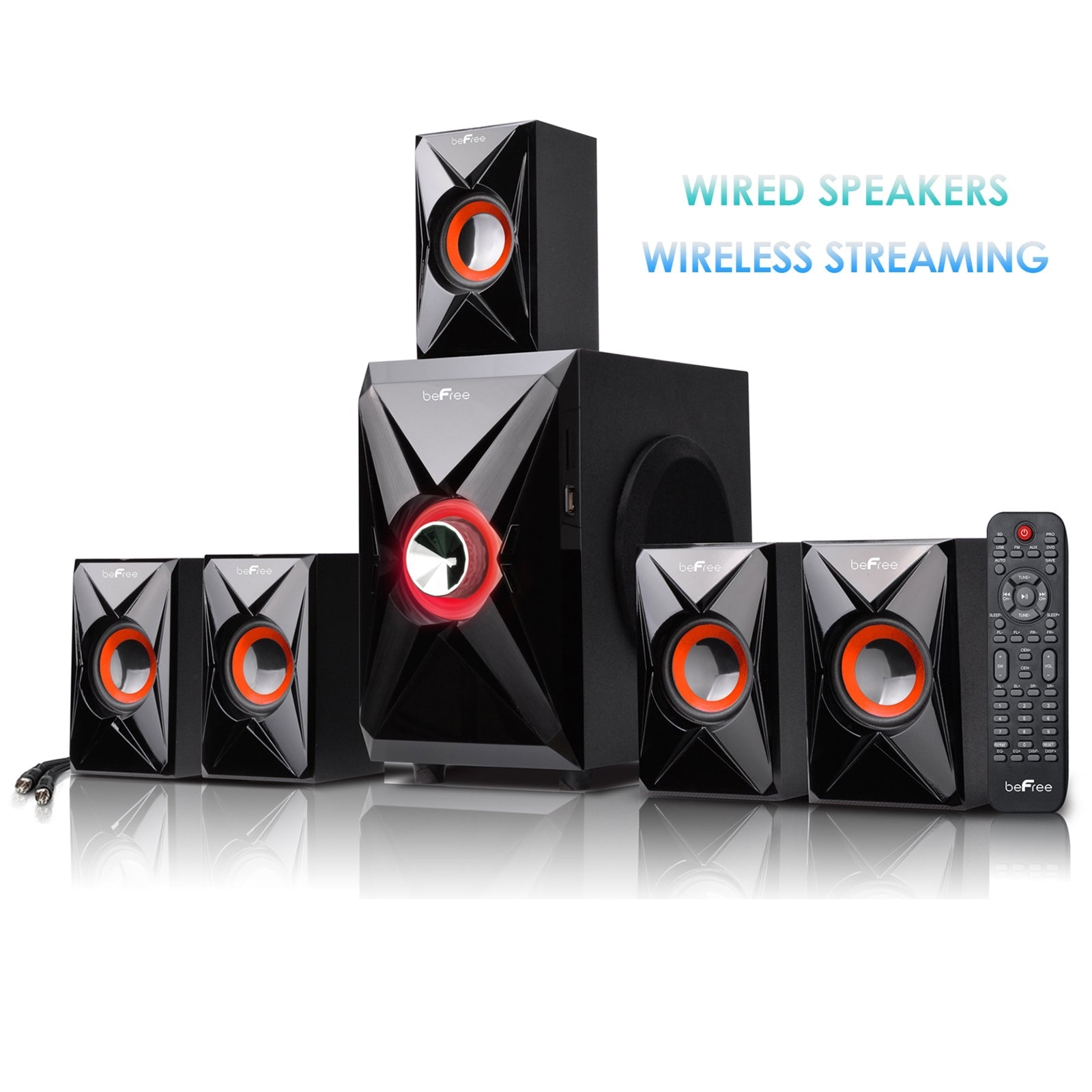 5.1 Channel Bluetooth Surround Sound Speaker System