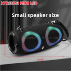 100W high power bluetooth speaker portable RGB colorful light waterproof wireless subwoofer360stereo surround TWS Caixa de som - Large Size