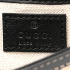 GG Supreme Monogram Horsebit 1955 Soft Small Shoulder Bag Beige Black