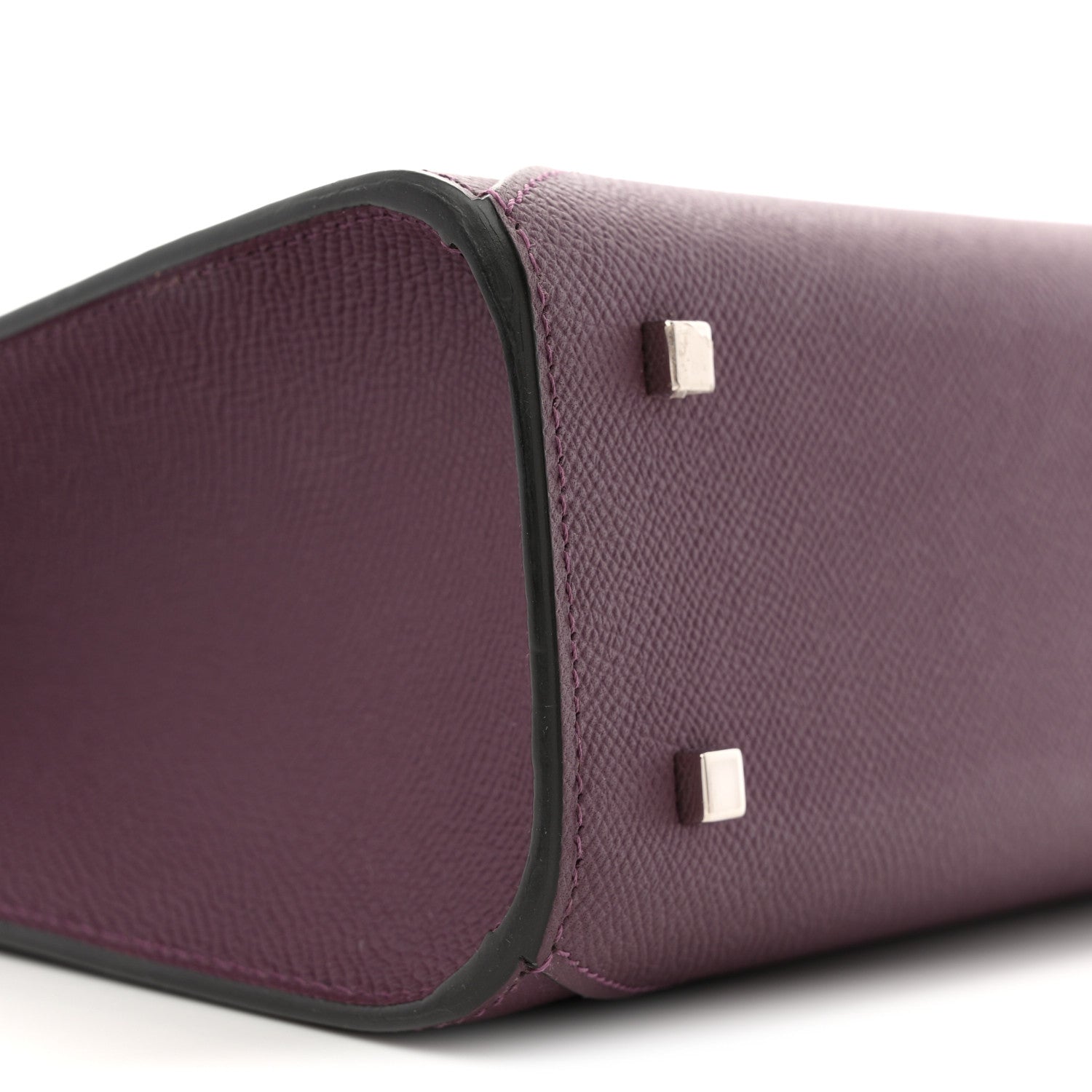 Carat Calfskin Gabrielle PM Eggplant