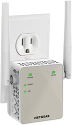 WiFi Range Extender (EX6120) - Add up to 1,500 sq. ft., 25 Devices - AC1200 Dual Band Wireless Signal Booster & Repeater (Up to 1.2 Gbps Speed), Compact Wall Plug Design – Free Expert Help