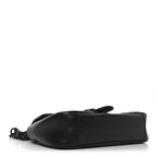 Calfskin Matelasse Monochrome Mini GG Marmont Shoulder Bag Black