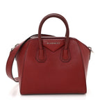 Sugar Goatskin Mini Antigona Red