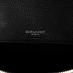 Grained Calfskin Small Supple Sac De Jour Black