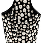Suede Studded Small Livia Black