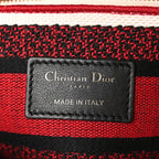 Canvas Medium DiorAmour Dots Lady D-Lite Red