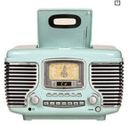 Crosley Corsair Tabletop Am/fm Bluetooth Radio, Cd Player, Dual Alarm Clock
