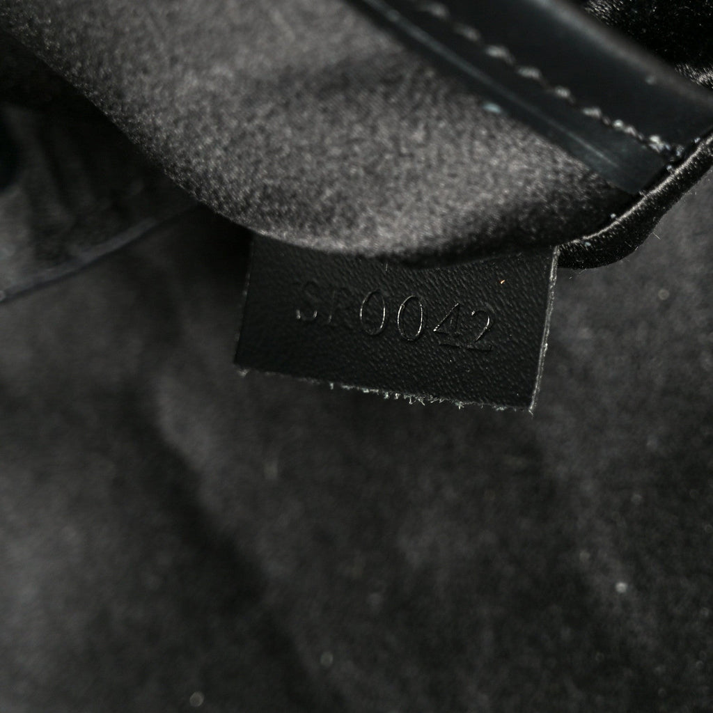 Satin Mini Monogram Conte De Fees Patchwork Musette Black