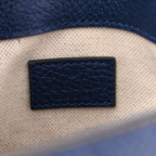 Piuma Calfskin Jumbo GG Embossed Small Messenger Bag Royale