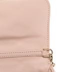 Lambskin Cannage Dior Talk Phone Pouch Rose Poudre