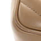 Calfskin Matelasse Monogram Lou Camera Bag Dark Beige