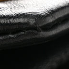 Calfskin Y Quilted Monogram Toy Loulou Crossbody Bag Black