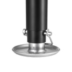 A-Frame Trailer Jack, 5000 lbs Dynamic Load Capacity, Trailer Jack Stand with Handle & Rectangular Footpad, 15-inch Vertical Travel, Suitable for RV, Horse, Utility Trailers, Yacht Trailers