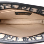 Oblique Diorquake Clutch Blue