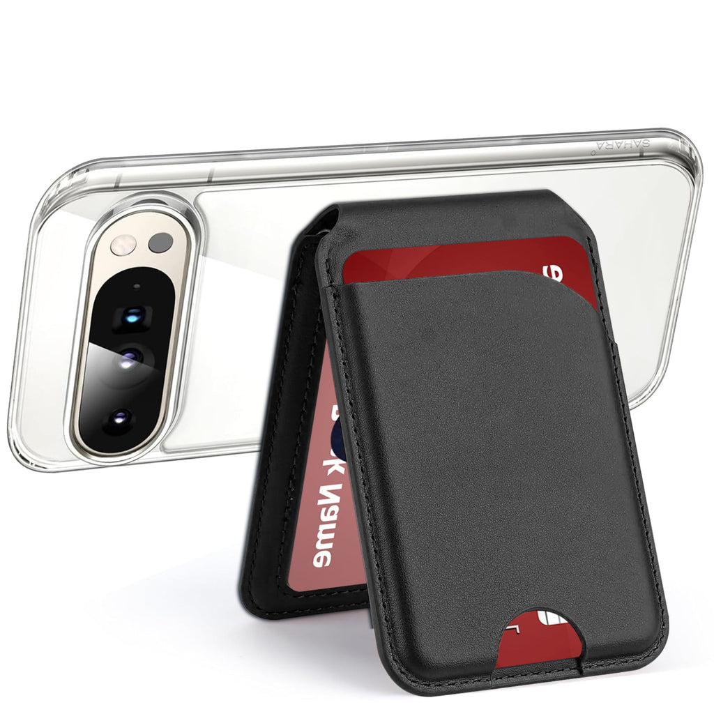 SAHARA - Venture Series Clear Case with Detachable Leather Wallet - Google Pixel 9 Pro XL