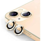Entronix Camera Lens Protector Compatible with iPhone 15/15 Plus - Luxury Metal