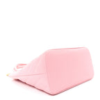 Caviar Quilted Medallion Tote Light Pink