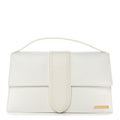 Smooth Calfskin Long Le Grand Bambino Clutch White