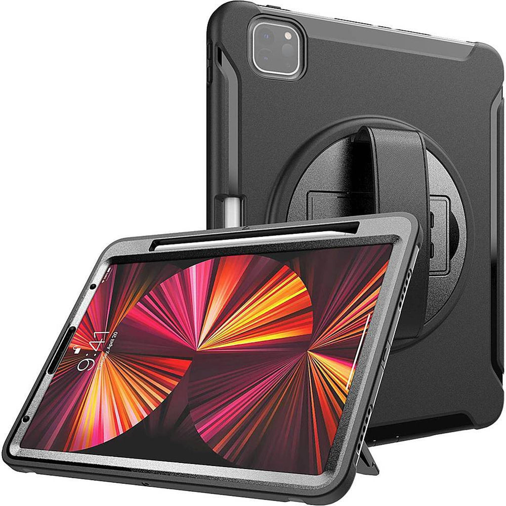 SAHARA - Raider Series Heavy-Duty Hand Strap Case - iPad Pro 11" (3rd/4th Gen)